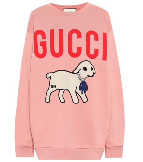 gucci mens sweater replica|gucci lamb print sweater.